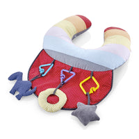 Babyjem Baby Tummy Time Pillow with Toys, 0-6 Months, Multicolour_