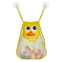 Babyjem Duck Shaped Bath Toy Organizer Bag, Yellow/White, Adult_