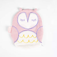 Babyjem Cherry Seeds Filled Velvet Colic Owl Shaped Pillow, Newborn, Rose, 0 Months+_