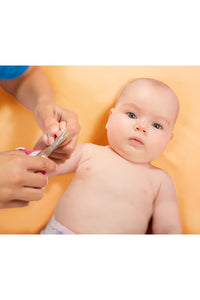Babyjem 2-Piece Nail Scissors with Case Set for Babies, Newborn, Blue, 0 Months+