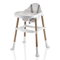 Babyjem Baby High Chair, 6+ Months, White_3