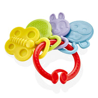 Babyjem Rattle Teether, 3+ Months, Red_
