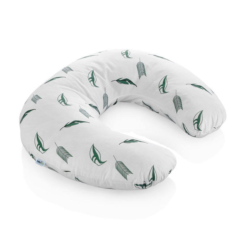 Babyjem Botanic Leaves Breast Feeding and Support Pillow, Multicolour, 0 Months+
