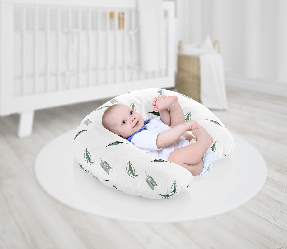 babyjem-botanic-leaves-breast-feeding-and-support-pillow-multicolour-0-months