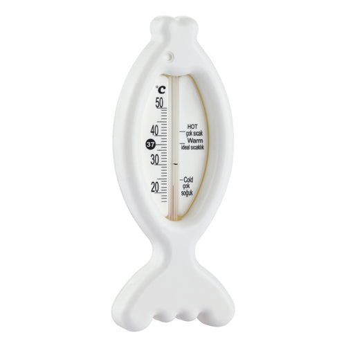 Babyjem Bath & Room Thermometer for Babies, Newborn, White, 0 Months+