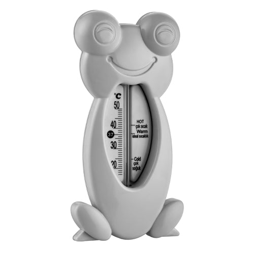 Babyjem Frog Bath & Room Thermometer for Babies, Newborn, Grey, 0 Months+