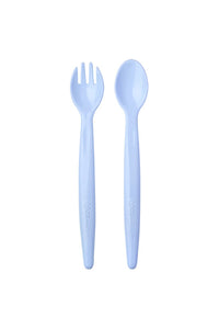 Wee Baby Fork & Spoon Set with Case, 6+ Months_2