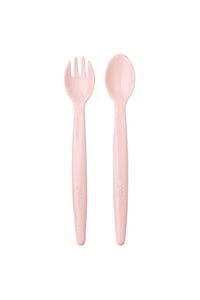 Wee Baby Fork & Spoon Set with Case, 6+ Months_