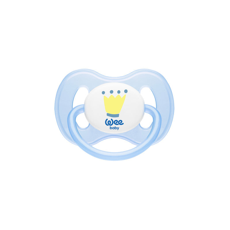 Wee Baby -Patterned Soother Chains Pack of 6, Assorted Colors
