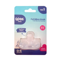 Wee Baby Full Silicone Soother 0-6 Months