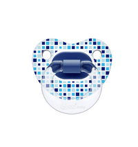 Weebaby - Transparent Patterned Orthodontical Soother 0-6 Months_3