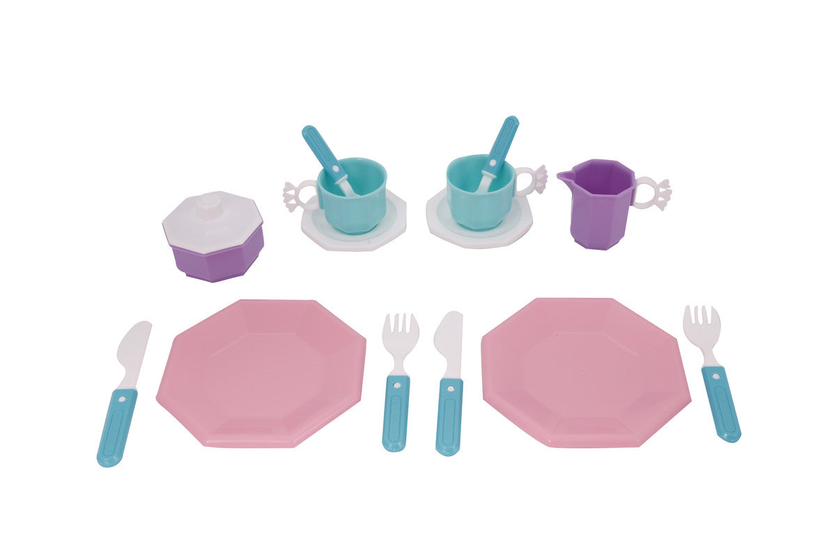 Polesie - Cookware set for two with tray, 19 pcs