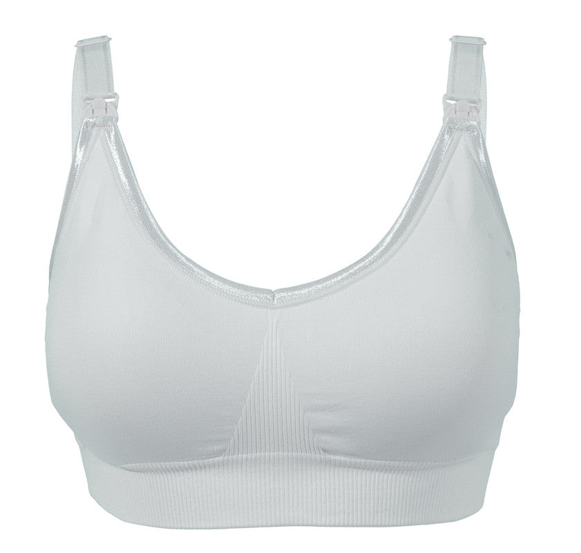 Okus - Original Full Cup Maternity & Nursing Bra - Light Grey - Small ...