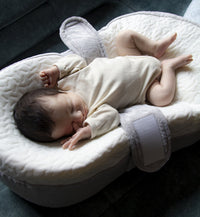 Babyjem My First Tummy Bed, 0-6 Months, Grey_5