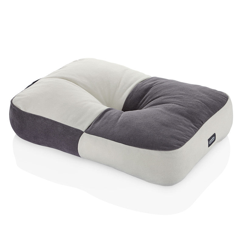 Babyjem Comfy Sleeping Cushion, 0-6 Months, White/Grey