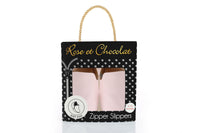 Rose et Chocolat Zipper Soft Soles Shoes Light Pink_6