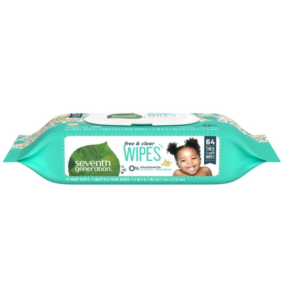 Seventh Generation Free and Clear Baby Wipes Widget (Bundle of 3)