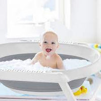 Babyjem 5-Piece Folding Bath Set for Babies, Newborn, Blue, 0 Months+_13