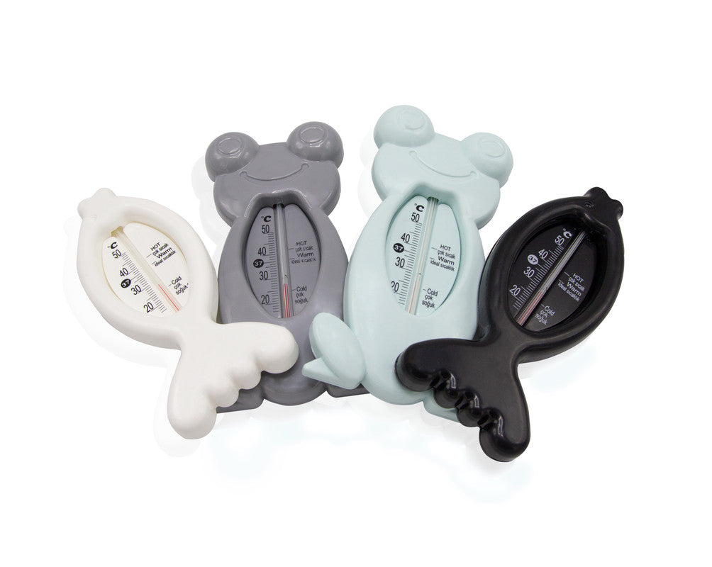 Babyjem Bath & Room Thermometer for Babies, Newborn, Black, 0 Months+