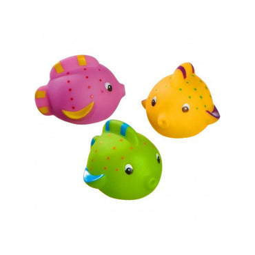 /arvital-baby-3-pieces-bath-toys-set-puffer-fish-6-months-multicolour